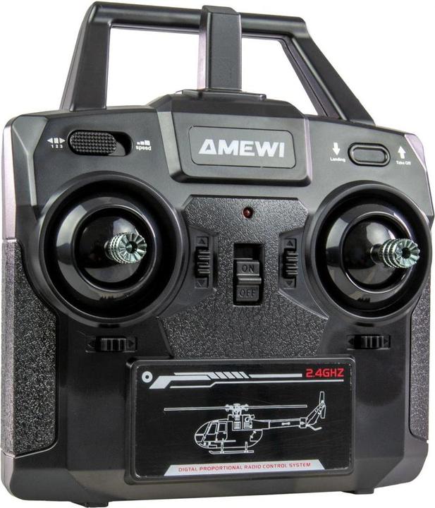 Produktbild Amewi RC Helikopter MD500 Li-Po Akku 350mAh silber/rot
