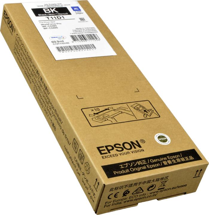 Actual product image Epson WF-C53xx/WF-C58xx Series Ink Cartridge XL Black 5,000 pages (FC)