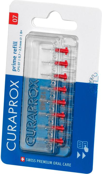 Produktbild Curaprox CPS 07 refill Interdentalbürsten (8 x, 2.50 mm)