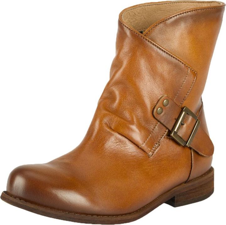 Actual product image Felmini ORDERG W106 Wide Fit boots made of genuine leather, with low heel, inner zip f (40)