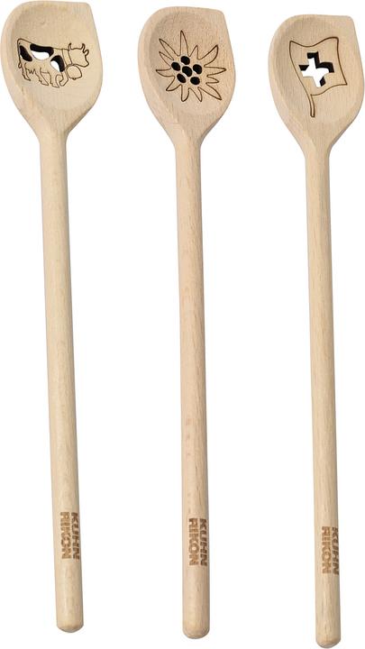 Actual product image Kuhn Rikon Set de spatule en bois 3 pièces