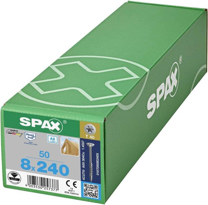 Productafbeelding Spax Houtbouwschroeven (50 Schroeven per stuk)