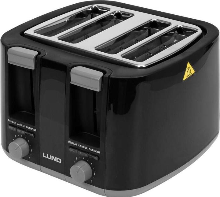 Toya LUND TOSTER 1300-1500W CZARNY