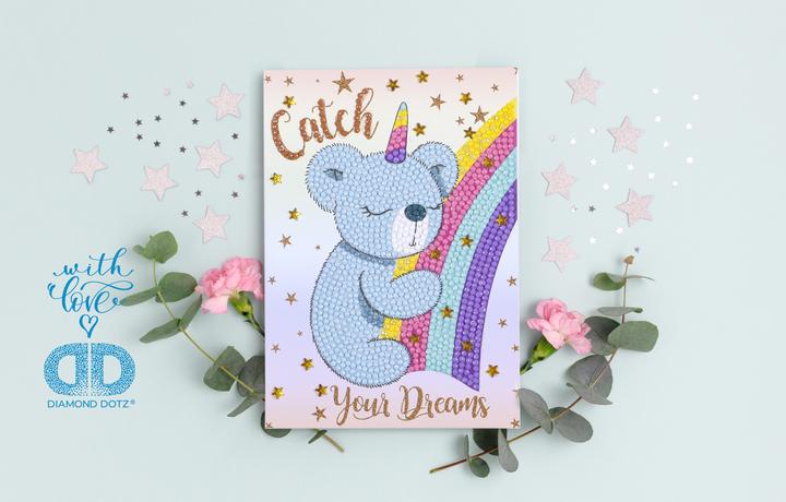 Produktbild Diamond Dotz Greeting Card- Catch your Dreams