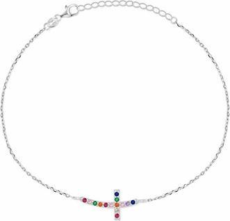 Produktbild Brilio Silver - Charming silver bracelet with colored zircons Infinity BR42WRBW