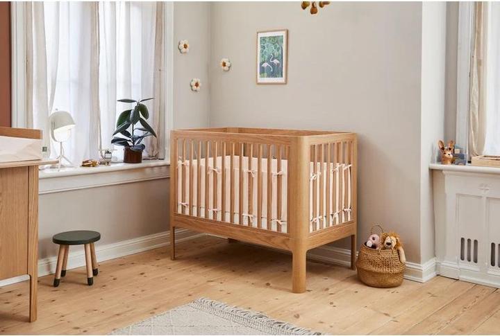 Produktbild Flexa Nova Wickelkommode mit Babybett inkl. Matratze Oak (Babybett)