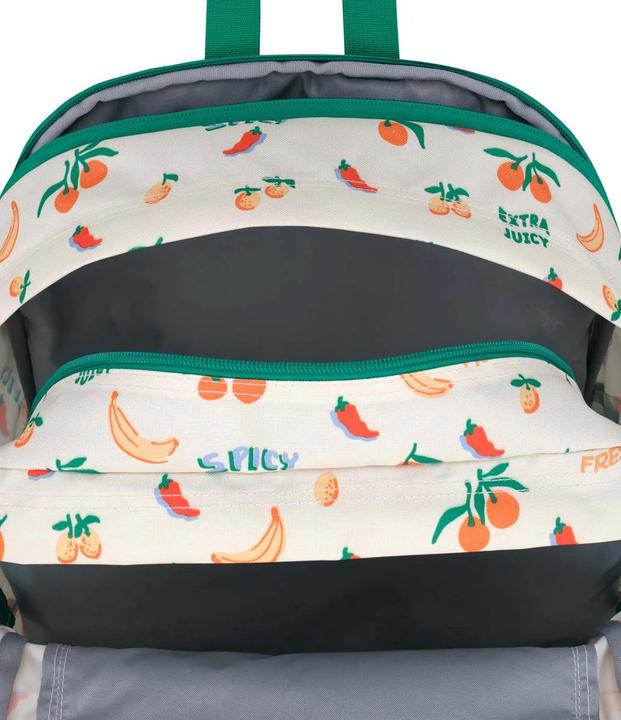 Actual product image JanSport big student five a day cream backpack (30 l)