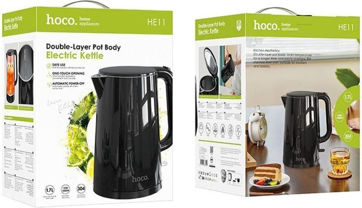 Produktbild Hoco Other electric kettle 1,7L HE11 black (1.70 l)