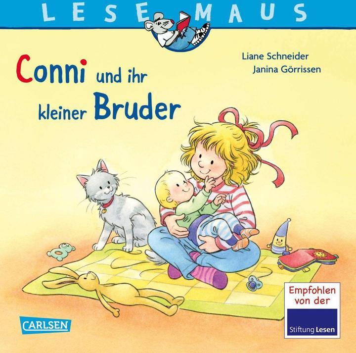 Produktbild LESEMAUS 23: Conni und ihr kleiner Bruder (Liane Schneider, Janina Görrissen, Marc Rueda, Deutsch)