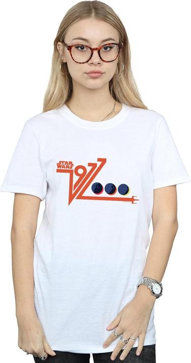 Immagine prodotto Star Wars Retro 1977 Death Star Maglietta Ampia Donna (S)