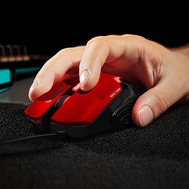 Produktbild Nacon Gaming GM-105 Optical Gaming Maus - rot (PC) (Kabelgebunden)