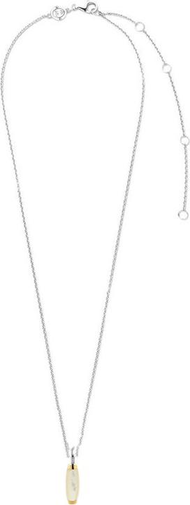 Image du produit Ti Sento Milano Collier avec pendentif nacre et zirconium 6783MW (Argent sterling 925, 45 cm)