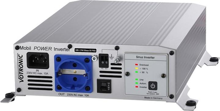 Actual product image Votronic 3184 SMI 1700 12V / 230V ST-NVS MobilePower Inverter