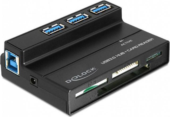 Produktbild Delock 91721 USB 3.0 CardReader/ USB Port (USB 3.0)