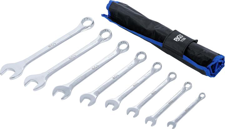Image du produit BGS Jeu de clés mixtes en pouce 1/8" - 9/16" Withworth 8 pièces