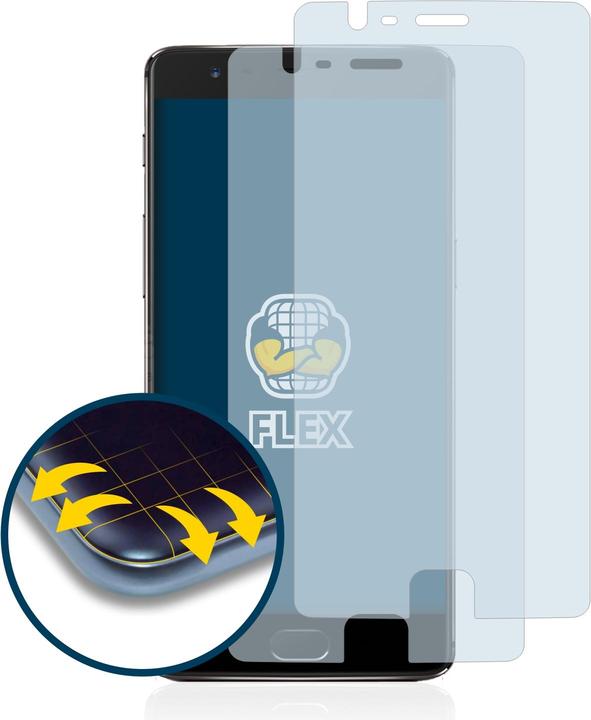 Actual product image BROTECT Full-Cover Protector (2 Piece, OnePlus 3T)
