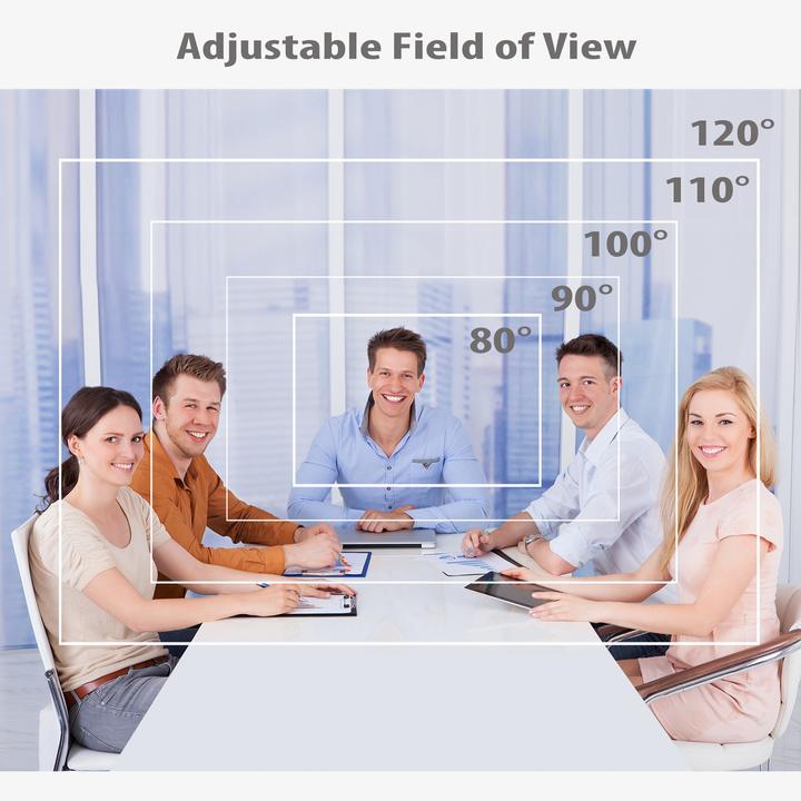 Actual product image Adesso 1080p HD Webcam With Build In Adjustable Fov Audio/Video Priva (2 Mpx)