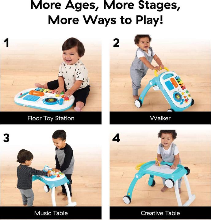 Produktbild Baby Einstein Musical Mix ‘N Roll™ 4-in-1 Activity Lauflernhilfe