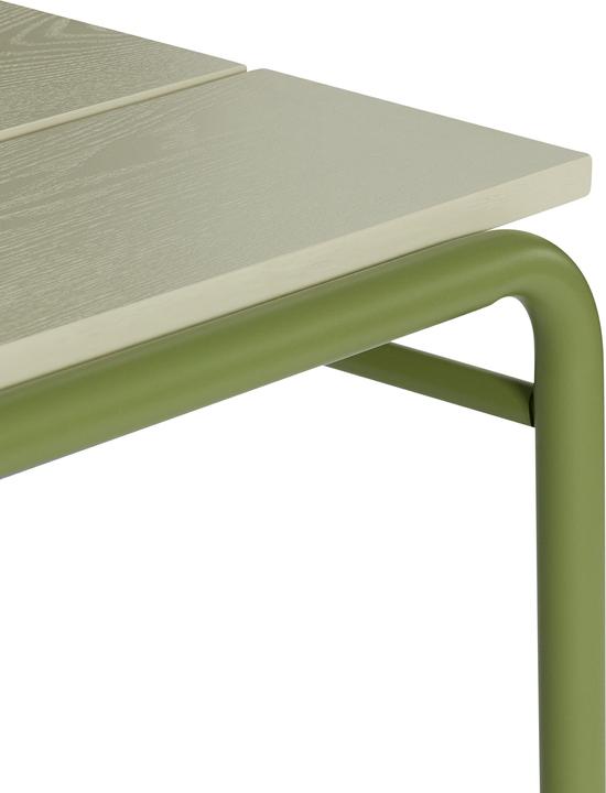 Actual product image Hübsch Koi Bench Green/Grey (43 cm)