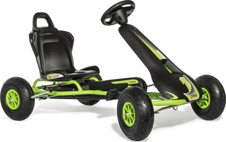 Image du produit Schneider Ferbedo Go AR 8G (kart/kart en noir/vert, avec volant sonore et pneus gonflables, à partir d'env.