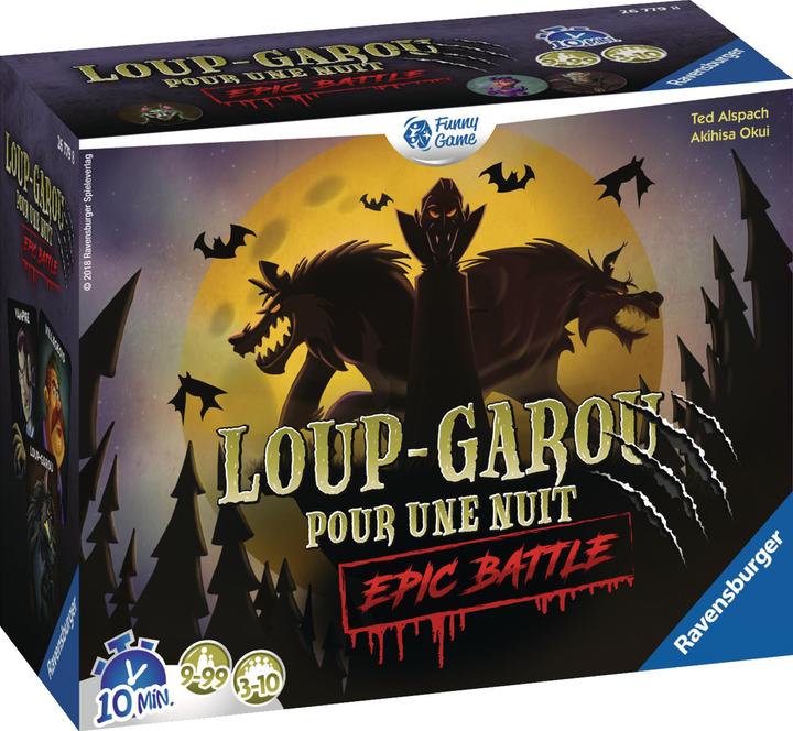 Produktbild Ravensburger Loup-Garou Epic Battle (Französisch)