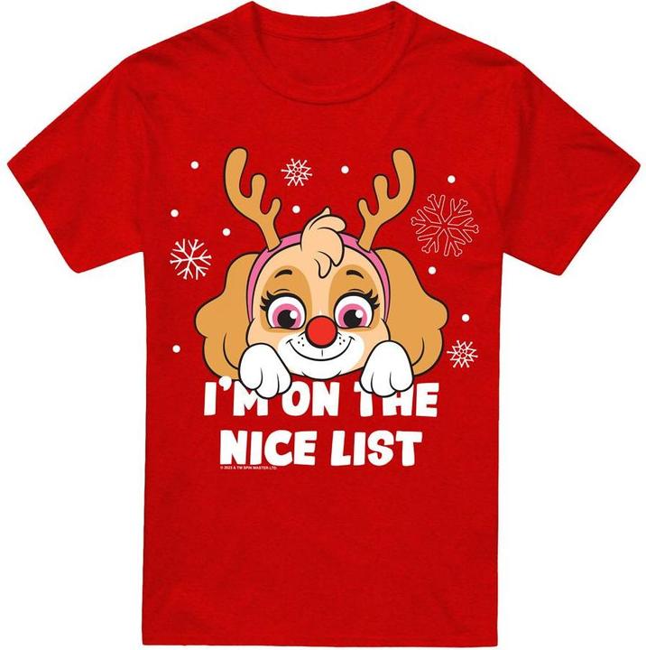 Immagine prodotto Paw Patrol Nice Christmas Maglietta Skye Adulto Unisex (XL)