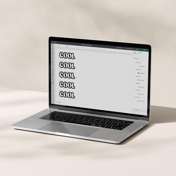Actual product image Cricut Joy Xtra (150 g/m², 10 x)