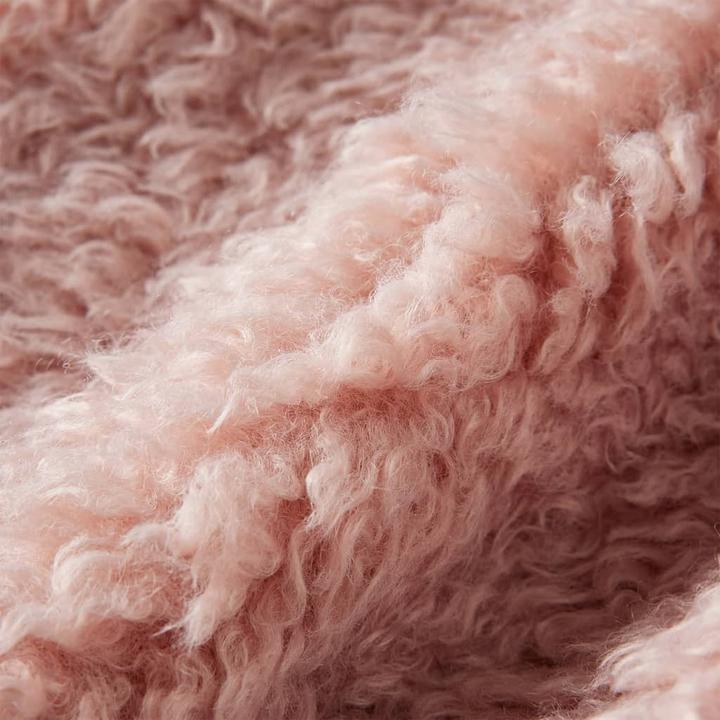 Immagine prodotto VidaXL Gilet da bambino in pelliccia ecologica rosa chiaro 92, materiale esterno (92)