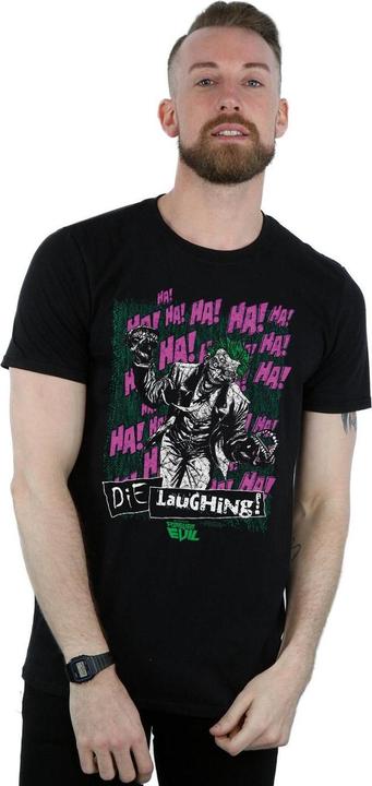 Immagine prodotto Justice League Joker Die Laughing Maglietta Uomo (3XL)