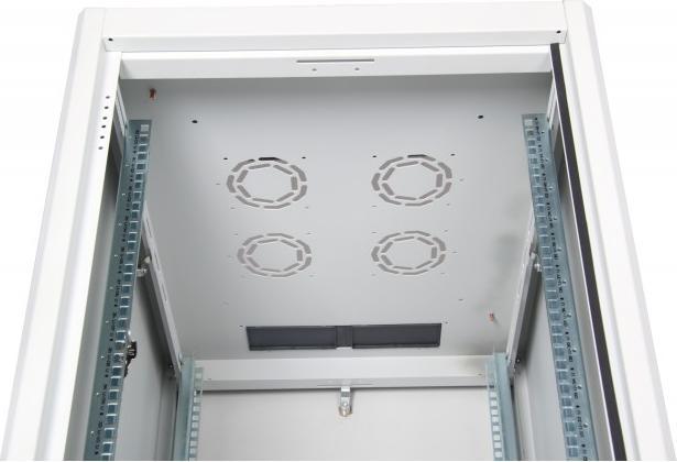 Image du produit Assmann DIGITUS armoire réseau 48,3cm 19inch 32U gris 1560x600x800mm porte en verre de sécurité incl. (32 HE, Rack 19 pouces)