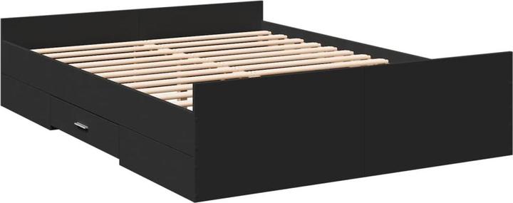 Actual product image VidaXL Bed frame with drawers (120 x 190 cm)