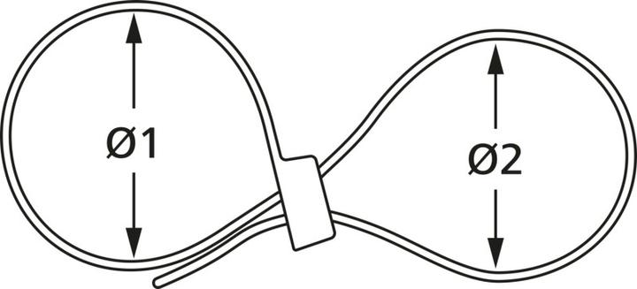 Image du produit HellermannTyton Attaches de câble (Serre-câbles en plastique, 395 mm, 100 pcs)