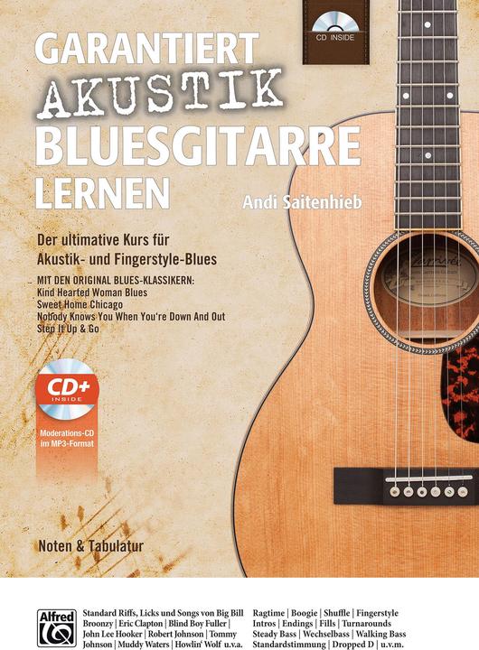 Immagine prodotto Garantiert Akustik Bluesgitarre lernen (Tedesco, Andi Saitenhieb, 2014)