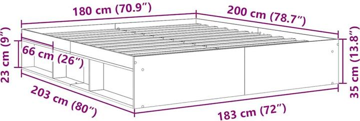 Produktbild VidaXL Gianpiero (180 x 200 cm)