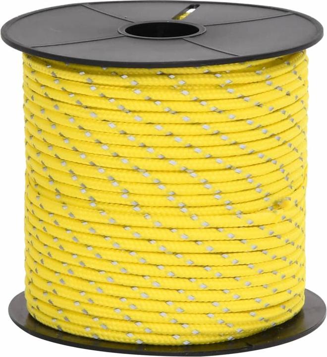 Actual product image VidaXL Tent rope Reflective with rope tensioners 50 m 4 mm