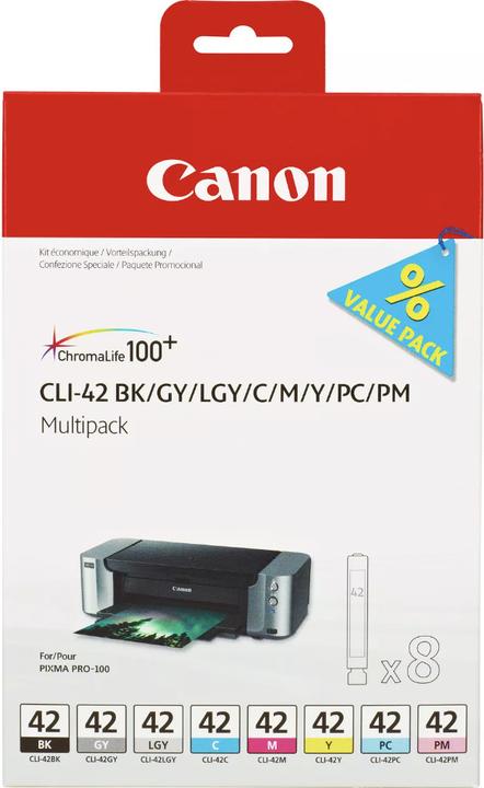 Produktbild Canon Cli-42 (M, PM, GY, LGY, BK, C, Y, PC)