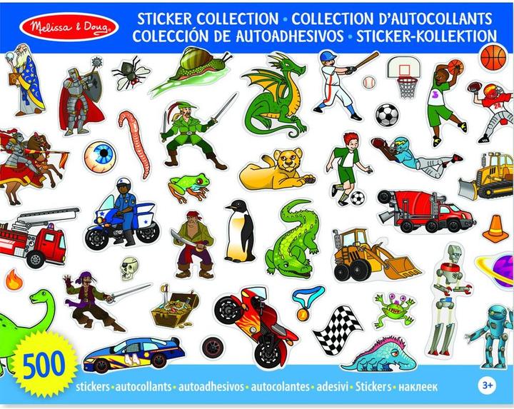 Produktbild Melissa & Doug Wiederverwendbares Stickerbuch