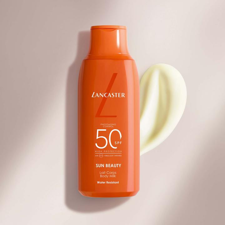 Actual product image Lancaster Body Milk Sun Protection Factor 50 (re) (Suntan lotion, SPF 50, 175 ml, 150 g)