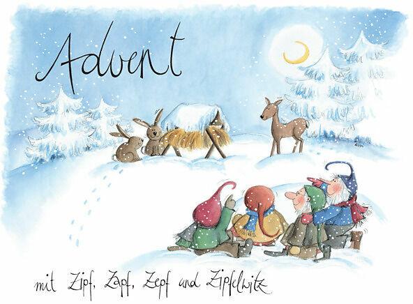 Actual product image Advent mit Zipf, Zapf, Zepf und Zipfelwitz / Adventskalender
