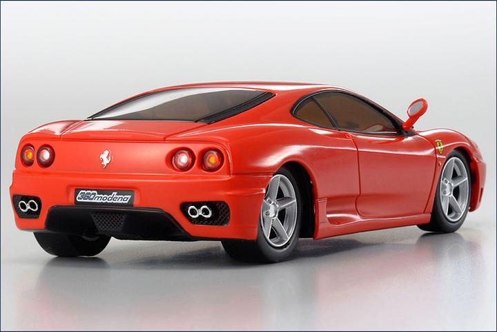 Actual product image Kyosho dNaNo Ferrari 360 Modena (RTR Ready-to-Run)