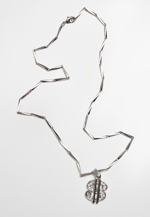 Image du produit Urban Classics Collier Small Dollar (40% Laiton, 60% de zinc)