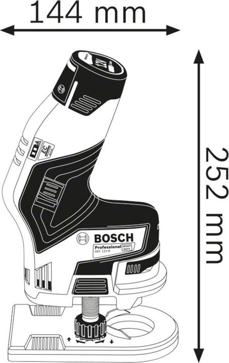 Immagine prodotto Bosch Professional Gkf 12v-8