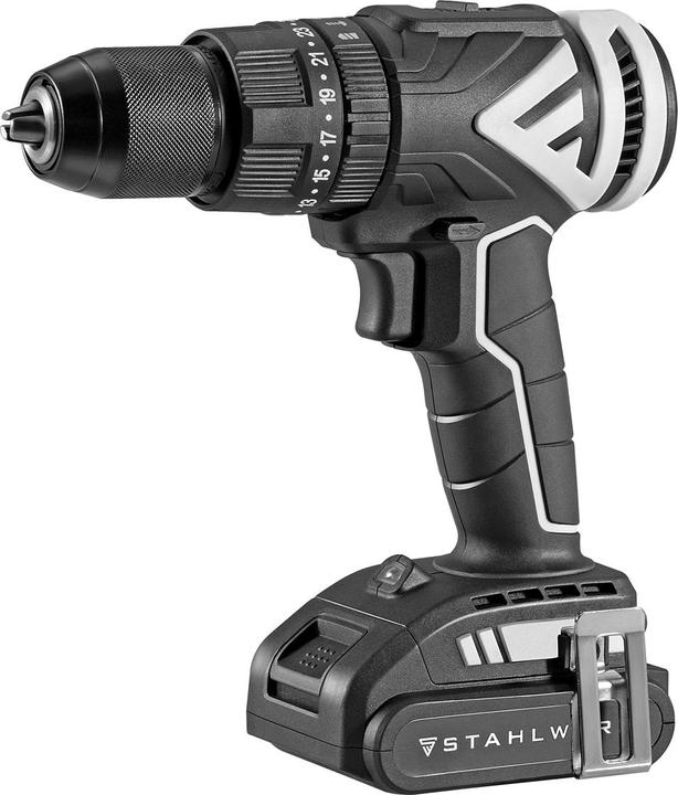 Actual product image Stahlwerk Cordless impact drill ASB-20 ST Brushless with 1 x 4 Ah battery (Rechargeable battery operated)