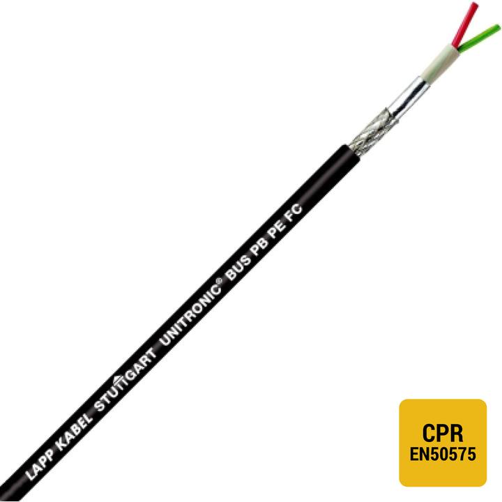Lapp Data cableUNITRONIC BUS L2/FIP 1x2x0.64 UNITRONIC BUS PB 1X2X0.64 (1000 m)