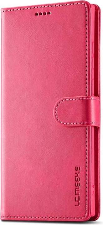 Immagine prodotto LC.Imeeke Samsung S10e - Custodia a portafoglio con 3 scomparti per carte e chiusura magnetica, rosa (Samsung Galaxy S10e)