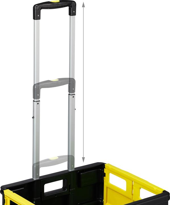 Immagine prodotto Relaxdays Carrello Portaspesa Pieghevole,Manico Telescopico
