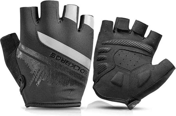 Actual product image Rockbros S247 XL cycling gloves - black (XL)