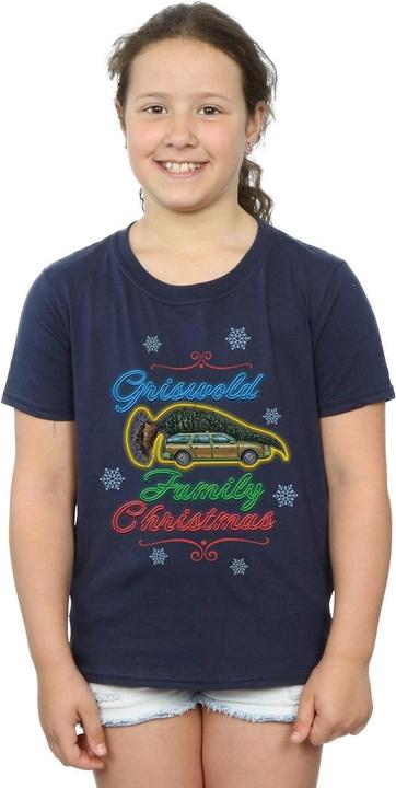 Immagine prodotto National Lampoon´s Vacation National Lampoon's Christmas Vacation Griswold Family Christmas Maglietta Ragazze (152, 158)