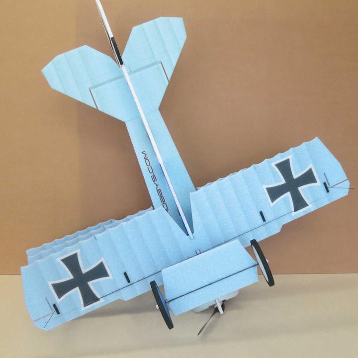 Image du produit RC Factory RC-Factory Crack FOKKER Dr.1 Triplane Red Baron LITE series (Voltige)