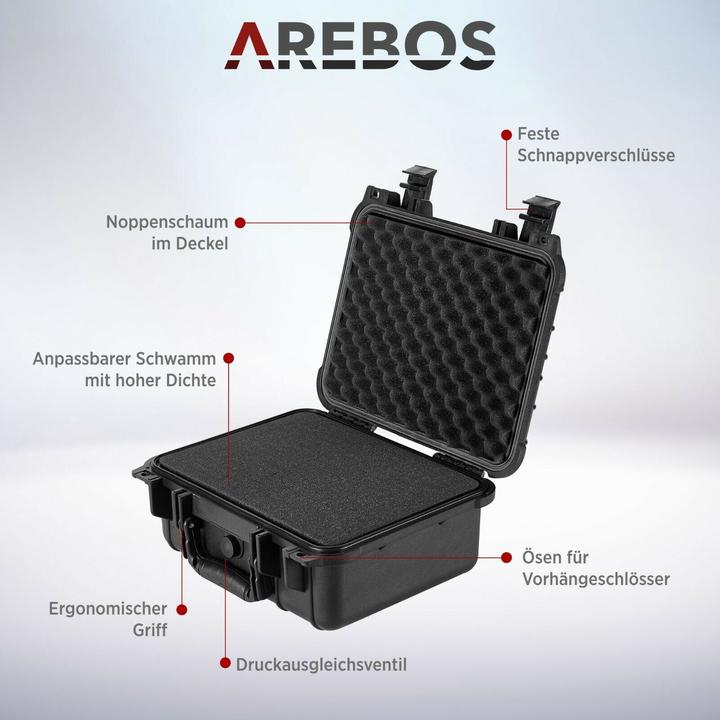 Image du produit Arebos Mallette pour appareil photo M (15 L)
